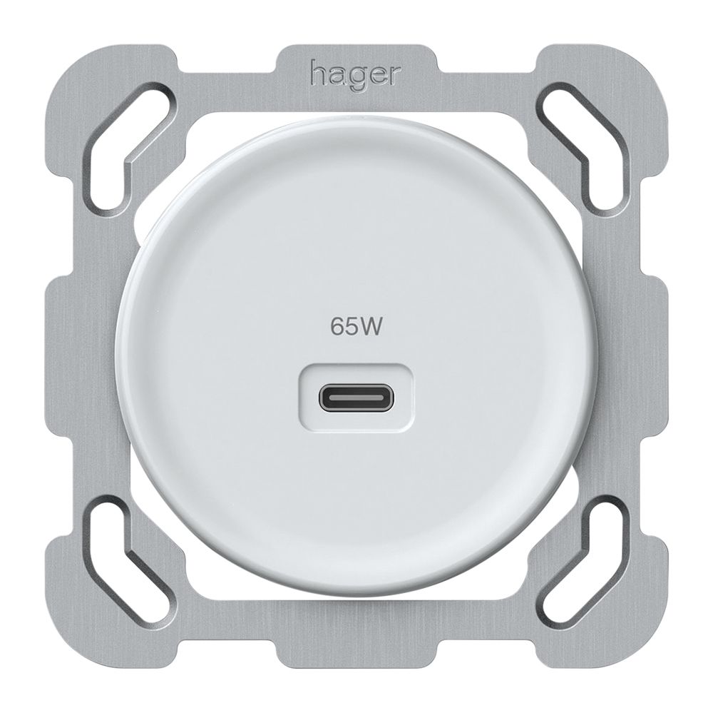 UP-USB-Ladesteckdose origin 1×USB-C 3250mA 20V weiss