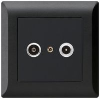 Presa antenna INC kallysto.line R/TV 23dB 2GHz nero