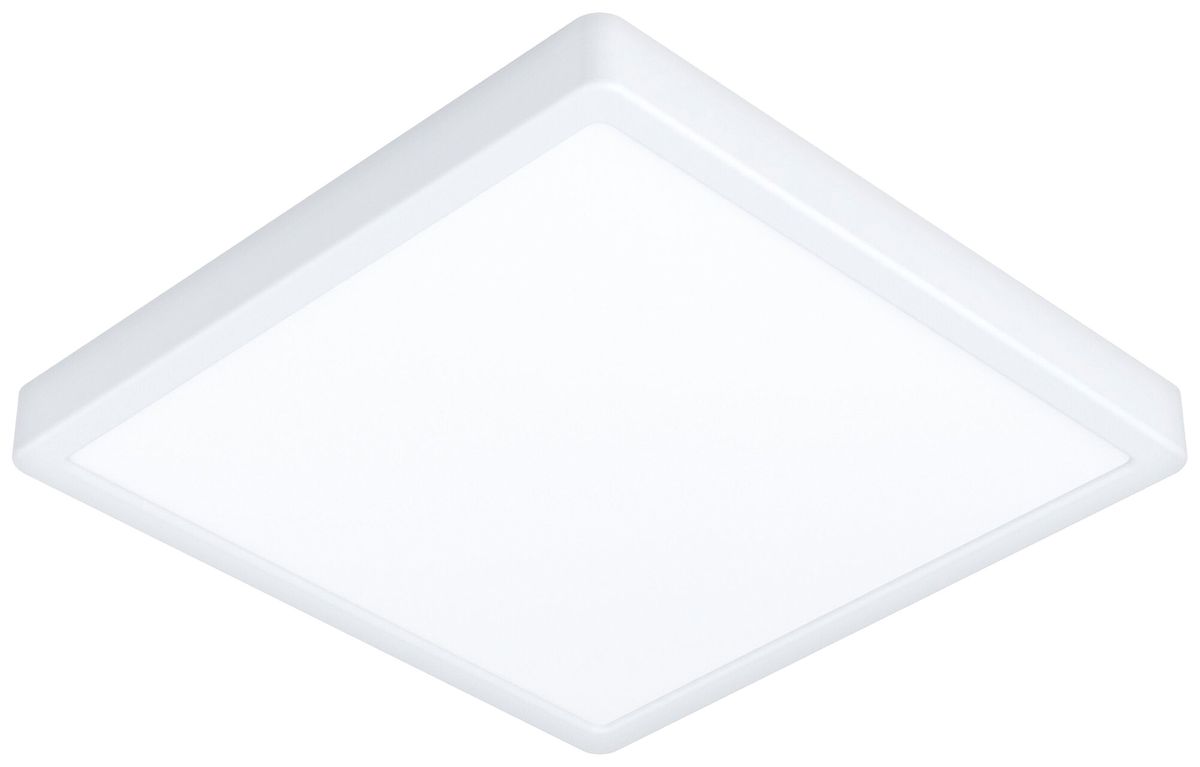 LED-Deckenleuchte Eglo FUEVA 21W 0…2700lm 2700…6500K IP44 DIM 390×25mm weiss