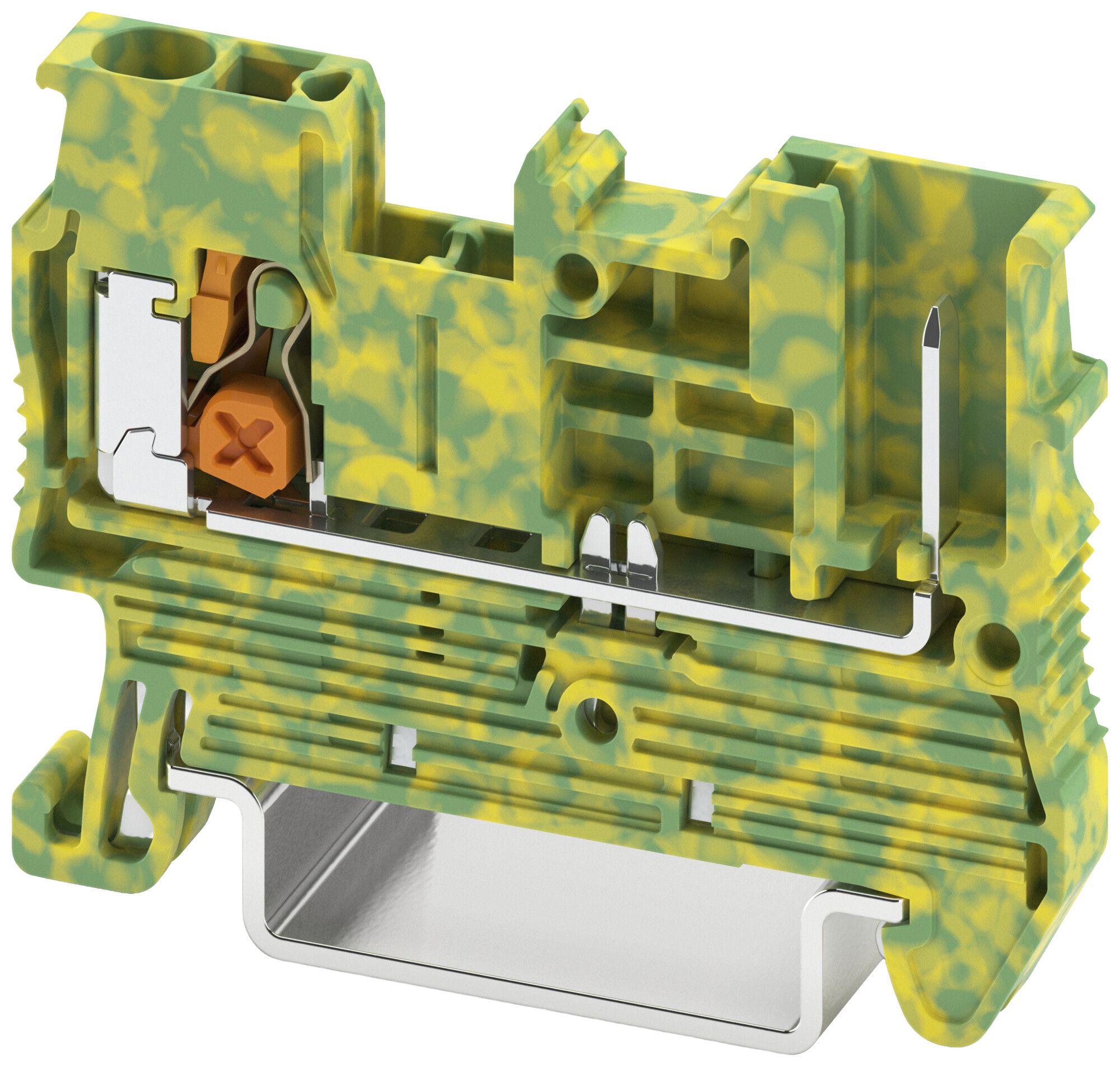 Schutzleiter-Reihenklemme PX XT 2.5/1P-PE 4mm² 2×1 gn/gb