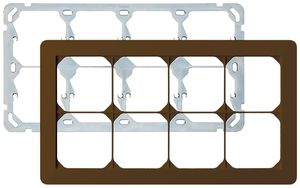 UP-Kopfzeile kallysto.trend 2×4 braun horizontal