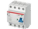 Fehlerstromschutzschalter ABB SMISSLINE TP 4P 25A 30mA Typ B 0…2kHz