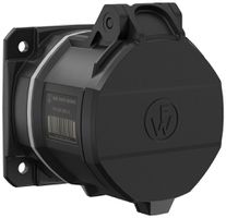 Presa CEE INS NEO 5P 32A >50V 1h grigio IP54 morsetto senza vite 80×80mm