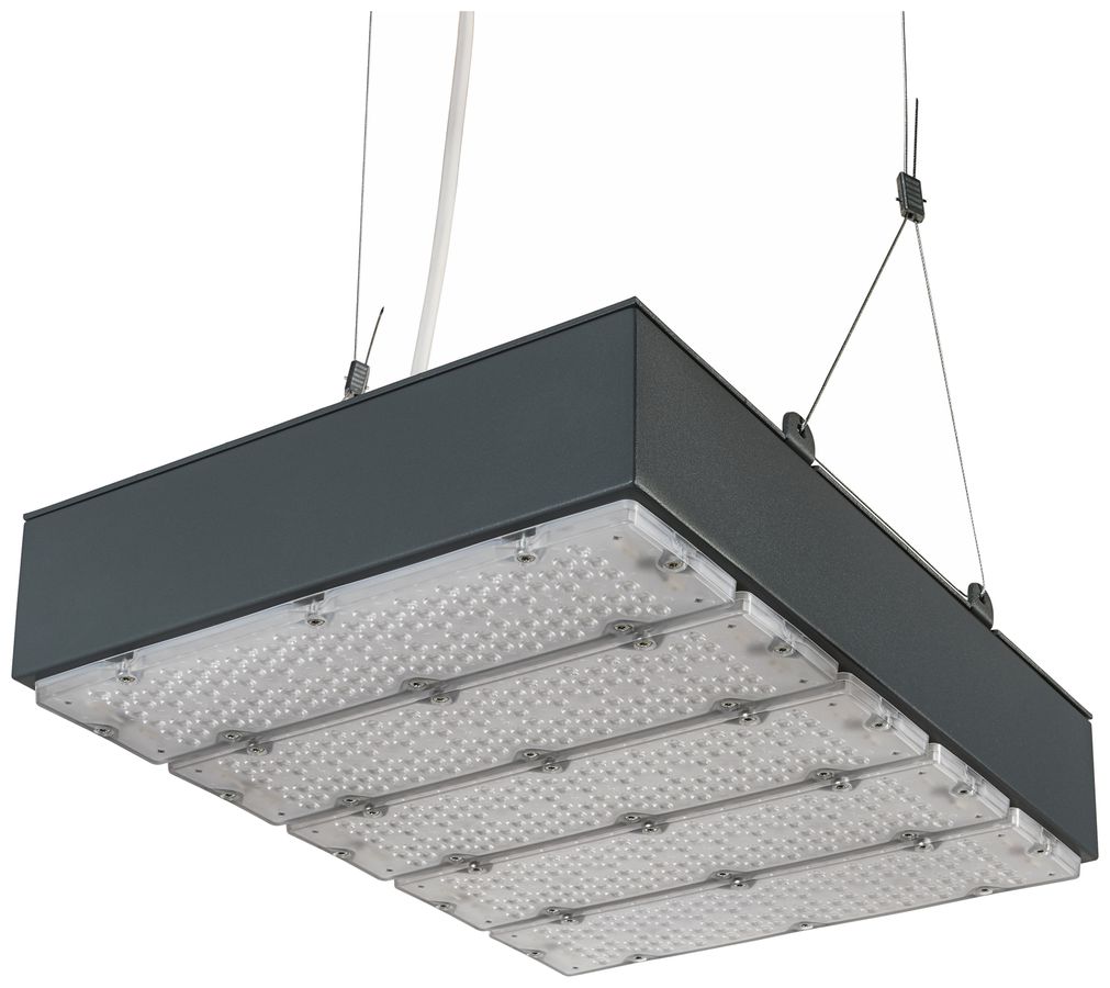 Proiettore capannone LED Sylvania KubiXx WIDE 140W 24400lm 840 IP65 REG 412×460