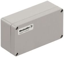 Scatola poliestere Weidmüller POK 160×75×56mm fibre di vetro grigio argento