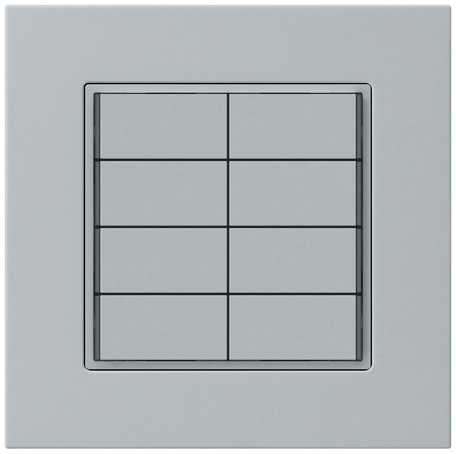 UP-Taster KNX KPR 8×Tasten 8×Betätigungspunkte LED grau