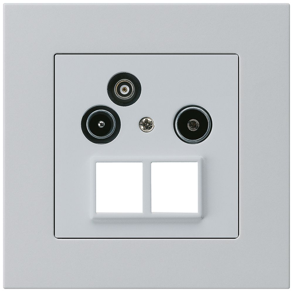 UP-Antennendose R/TV-Daten kallysto.pro HMS 2GHz 14db hellgrau