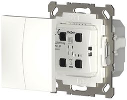 Pulsante RF INC Theben LUXORliving PJ 1 RF con attuatore di persiana