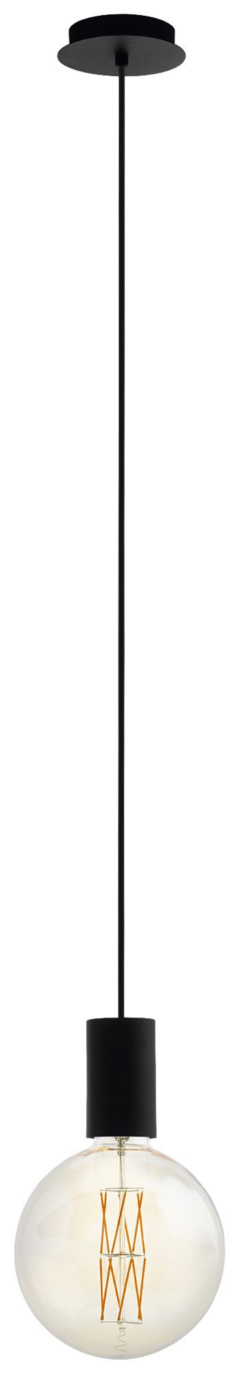 Pendelleuchte Eglo POZUETA E27 1×0…40W 125mm sz