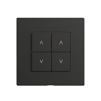 Storenschalter 2K/4T Edue Wiser schwarz