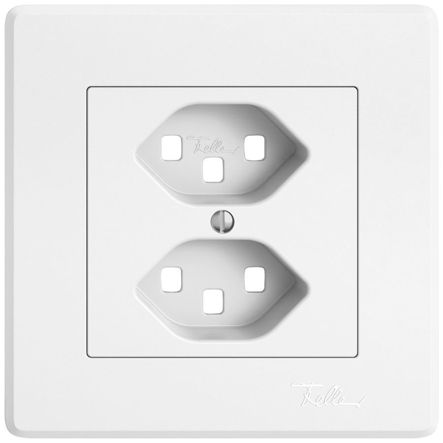 UP-Montageset EDIZIO.liv SNAPFIX® für 2×T23 ws