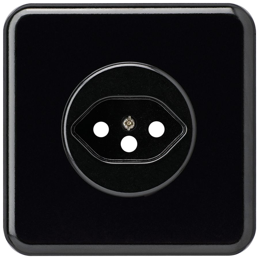 UP-Frontset basico Typ 13 86×86mm schwarz