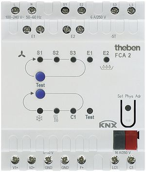 Actionneur Fan-Coil AMD KNX Theben FCA 2