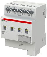 Actionneur-commutateur KNX AMD ABB SA/S4.6.2.2, 4-fois, 6A