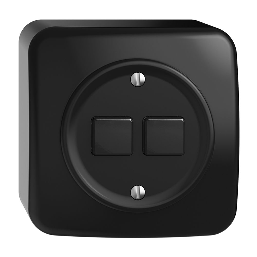 AP-Nebenstelle zu Druckschalter 2K/2T WLAN Sdue Wiser schwarz