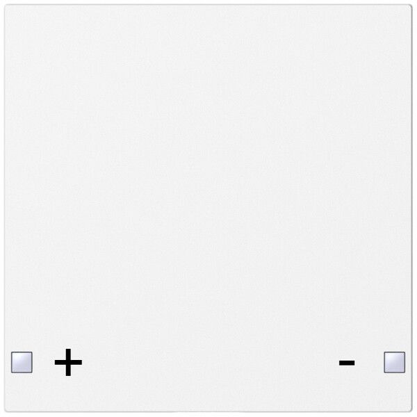 Taste SIDUS 1/2f zu Tastsensor mit Aufdruck +/-, weiss