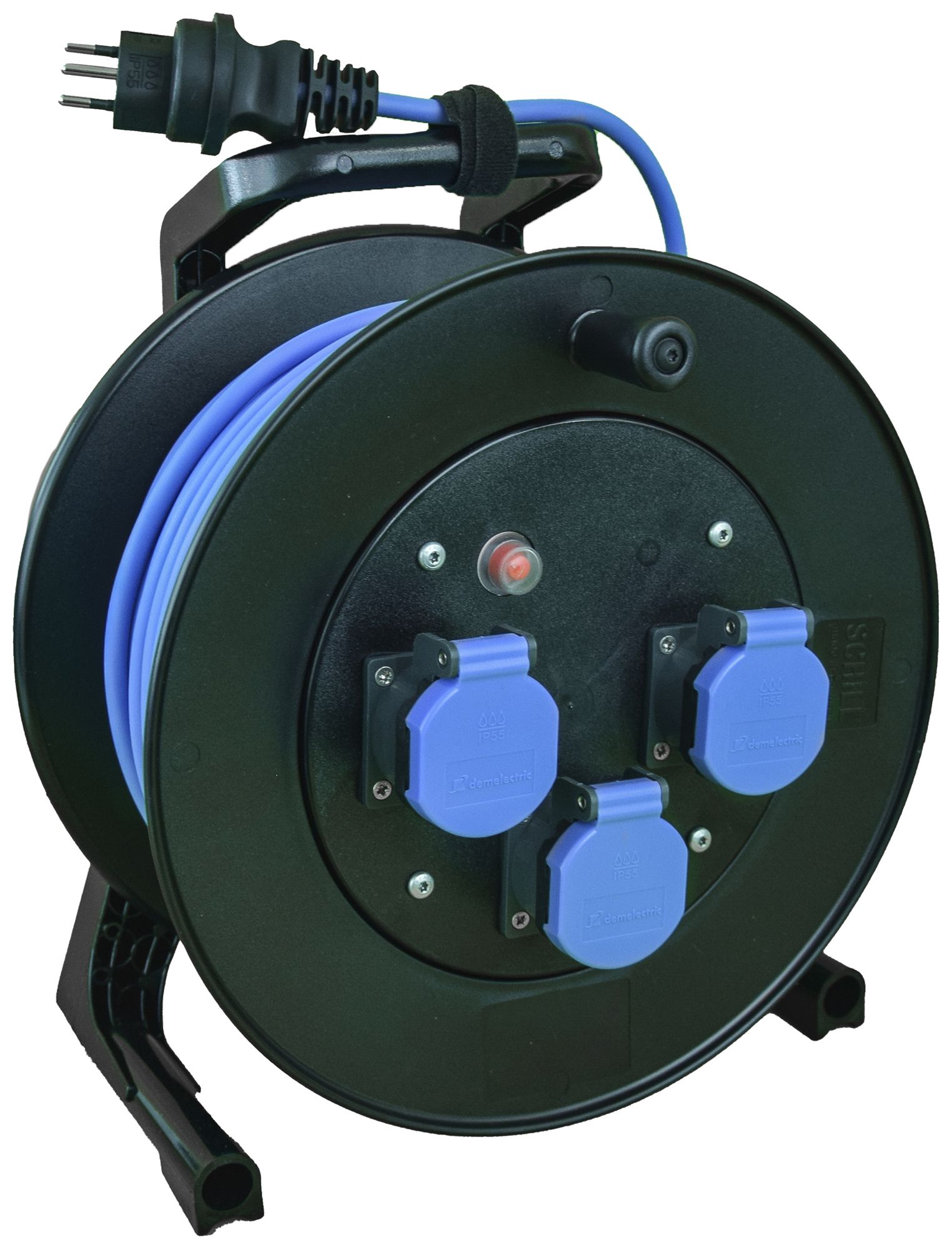 Kabelrolle DEM GT 310 3×T13 3×1.5mm² 50m Stecker T13 IP55