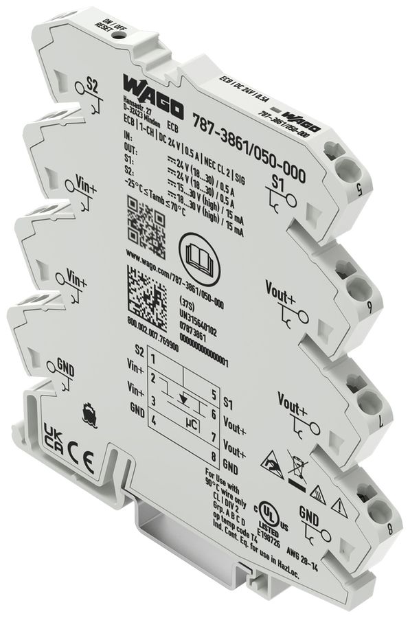 Disgiuntore elettronico WAGO 0.5A