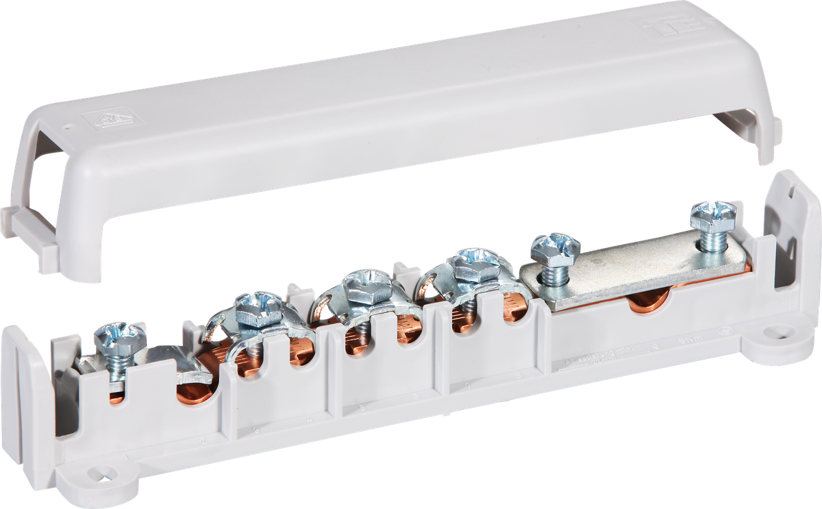 AP-Potentialausgleichsschiene m.Deckel gu