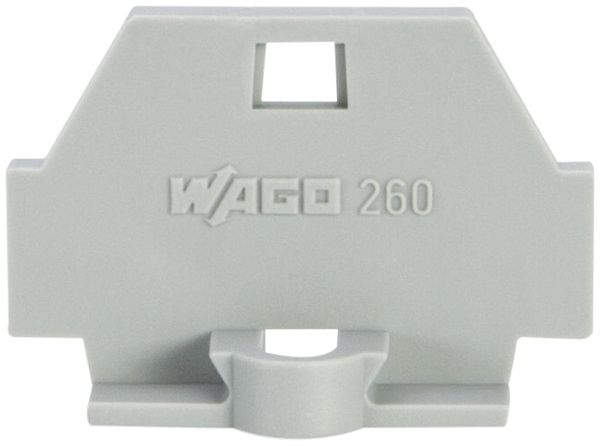 Paroi de fermeture WAGO 1.5mm² gris
