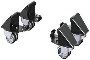 Transportrolle Rittal VX 8660.110 100mm schwarz, Set à 4Stk (2+2)