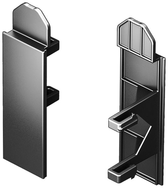 Couvercle Rittal VX 8620.010 embase pour VX 100mm matière synthétique noir 10pcs