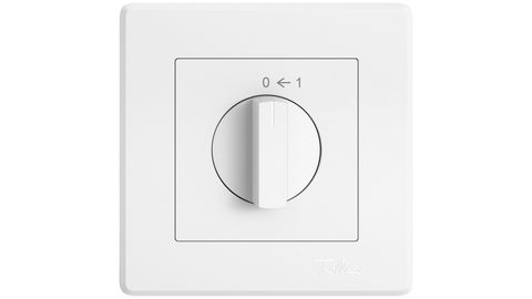 Schwenktaster mit Drehgriff