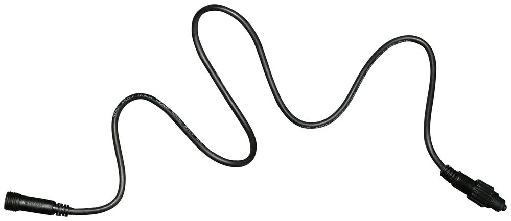 Verlängerungskabel MK QuickFix Extension 1, 230V, 1m, schwarz, IP67