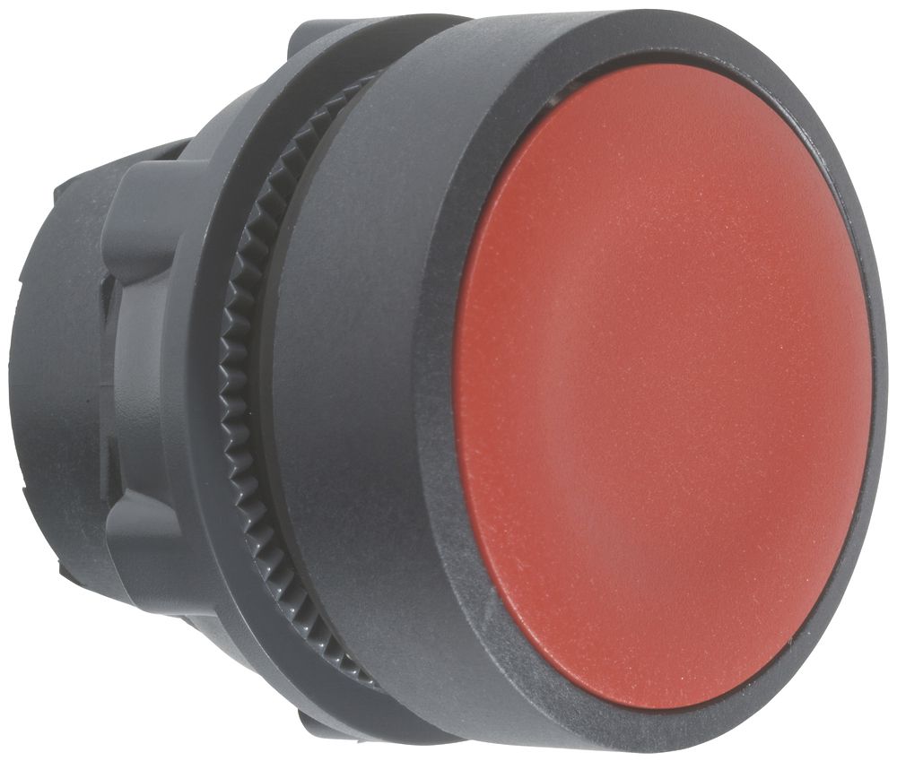 Taster Schneider Electric flach rot
