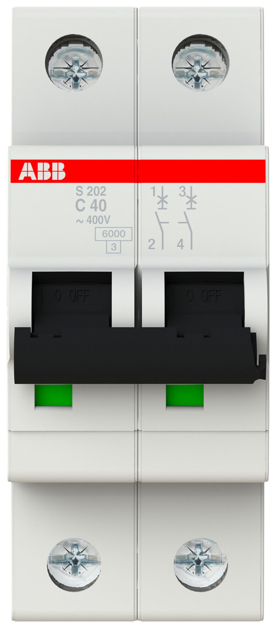 Leitungsschutzschalter ABB S202-C40 40A C 6kA