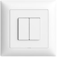 Interrupteur à poussoir ENC EDIZIOdue Wiser a.stat.secondaire 2T 2A blanc