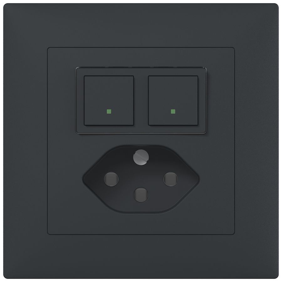 UP-Kombination ABB Sidus B Sensor/Aktor free@home anthrazit