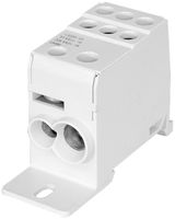 Blocco di distribuzione PDB 1L 125A 27×74×47mm 1×35/1×16+6×16mm² grigio