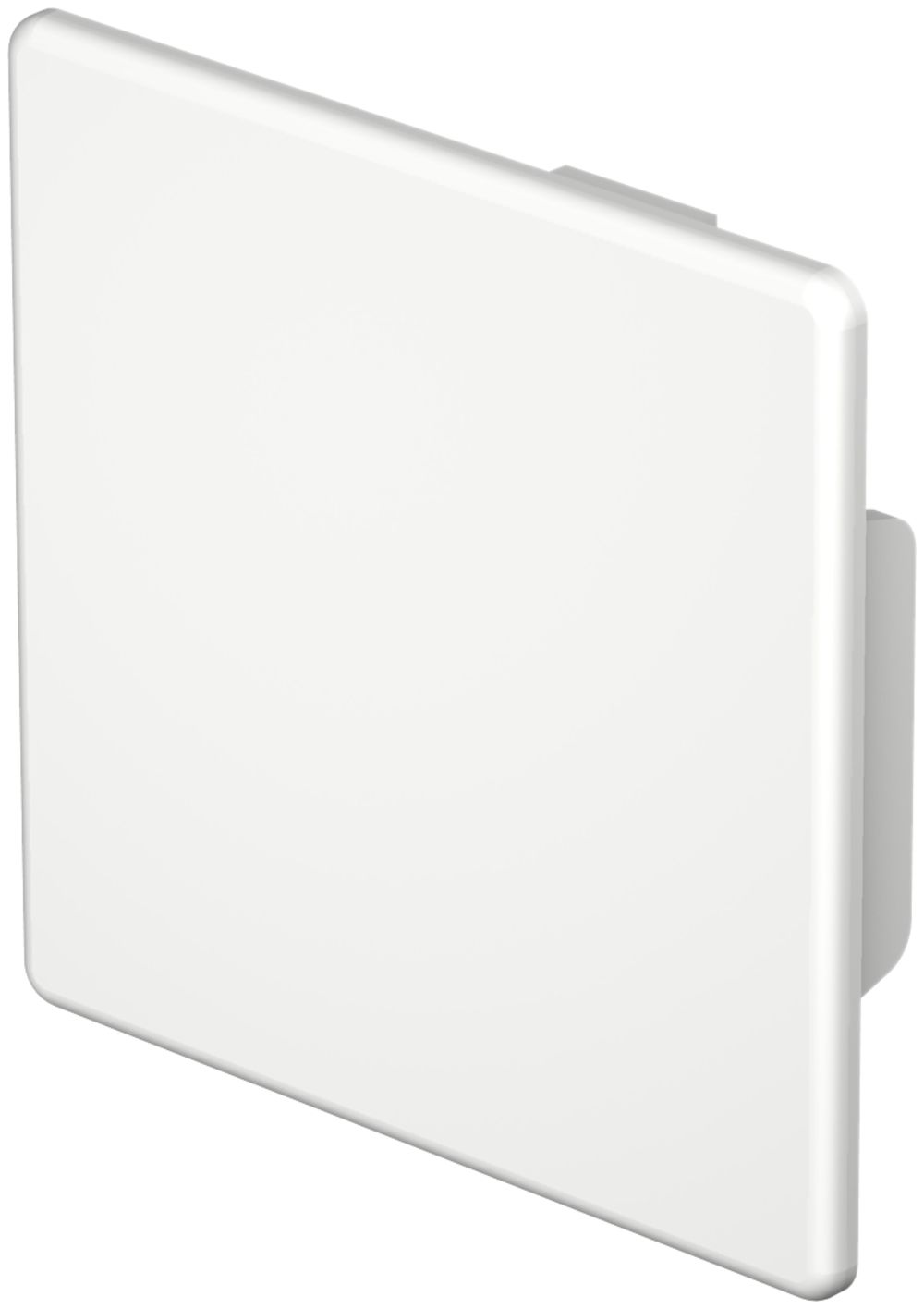 Plaque de fermeture Bettermann pour canal d'installation WDK blanc pur 60×60mm