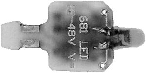 LED-Lampe FH 12…48V rot mit Lampenzieher