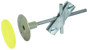 Erdungsfestpunkt DEHN/elvatec M10 mit Anschlussachse und SV-Klemme