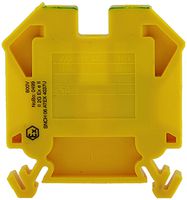 Morsetto di passaggio componibile WZ Ex 4…10mm² 57A 1000V vite 2×1 35mm ve-gi