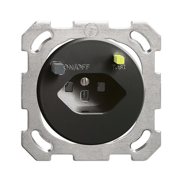 Presa INC FH T23 FI 30mA PM, nero