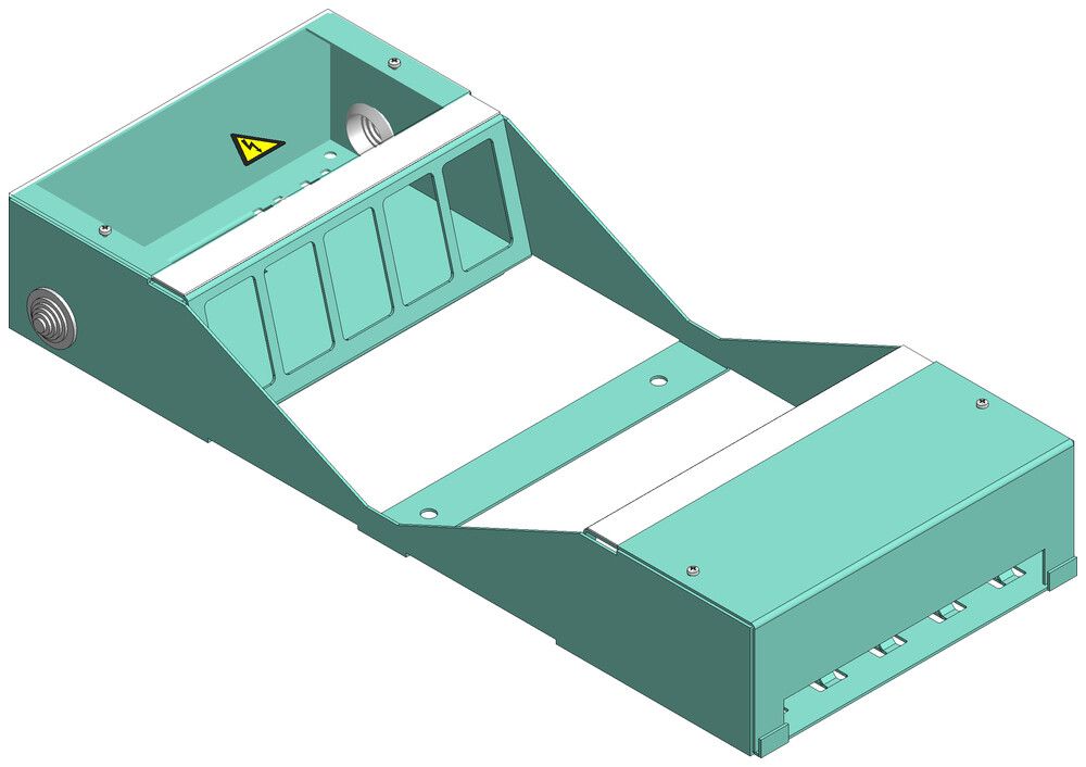 Boden-Anschlusskasten Woertz