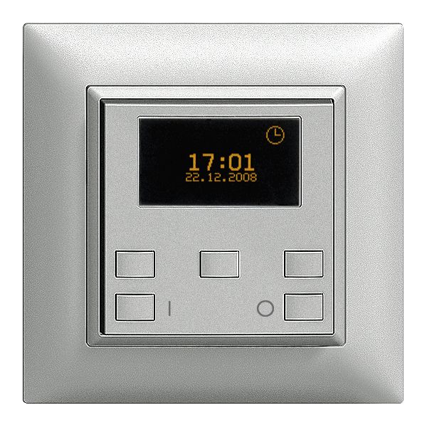 Timer astro. INC ON-OFF 1c/1t ZEP EDIZIOdue silver