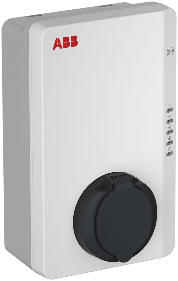 Ladestation ABB Terra W22-T-R-0, Typ 2 AC 3P 32A mit RFID