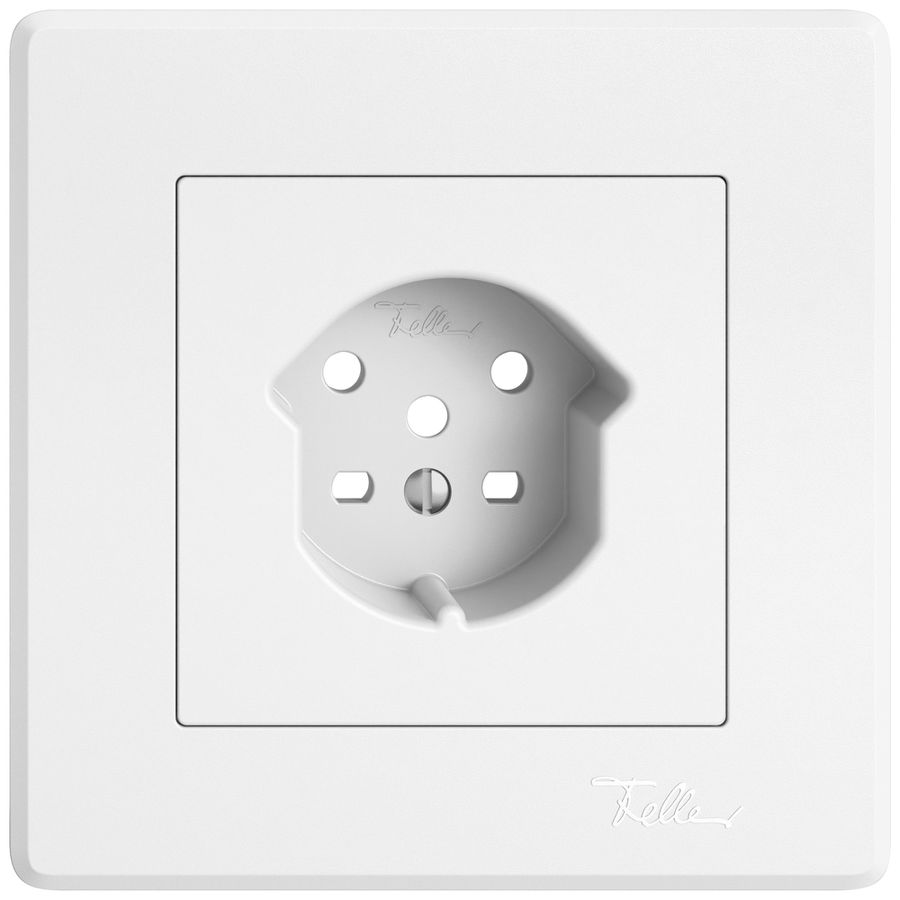 UP-Montageset EDIZIO.liv SNAPFIX® für Steckdose T15 ws