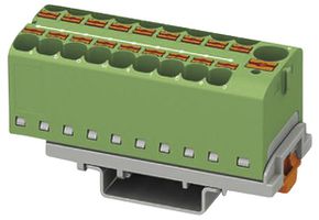 Bloc de distribution PX PTFIX 10/18X4-NS35 GN
