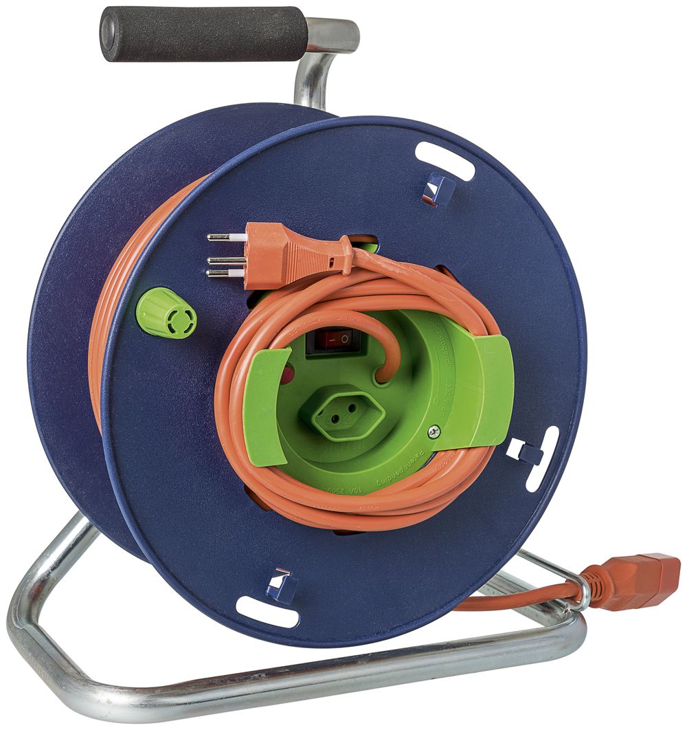 Kabelrolle STERO LOOP Gr.1 1×T13 30m TD3×1.5mm² blau/grün