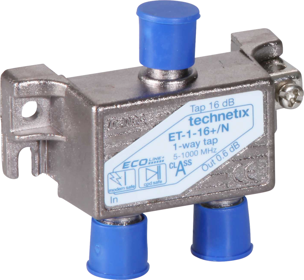 Abzweiger 1×ET-1-16+/N-G mit Modem Safe