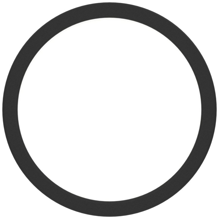 LED-Deckenleuchte Eglo FUEVA 14W 0…1400lm 2700…6500K IP44 DIM Ø211×25mm schwarz