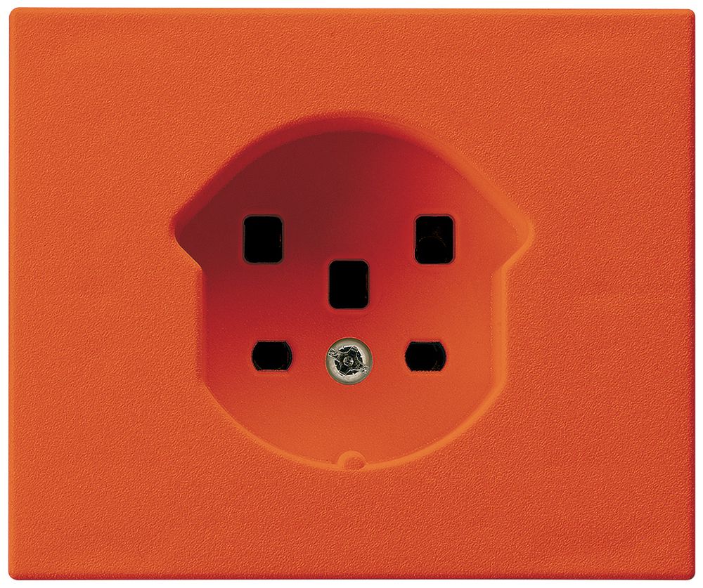 EB-Steckdose Typ 25 Hager FLF Schraubklemmen orange