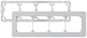 UP-Kopfzeile kallysto.trend 1×4 hellgrau horizontal