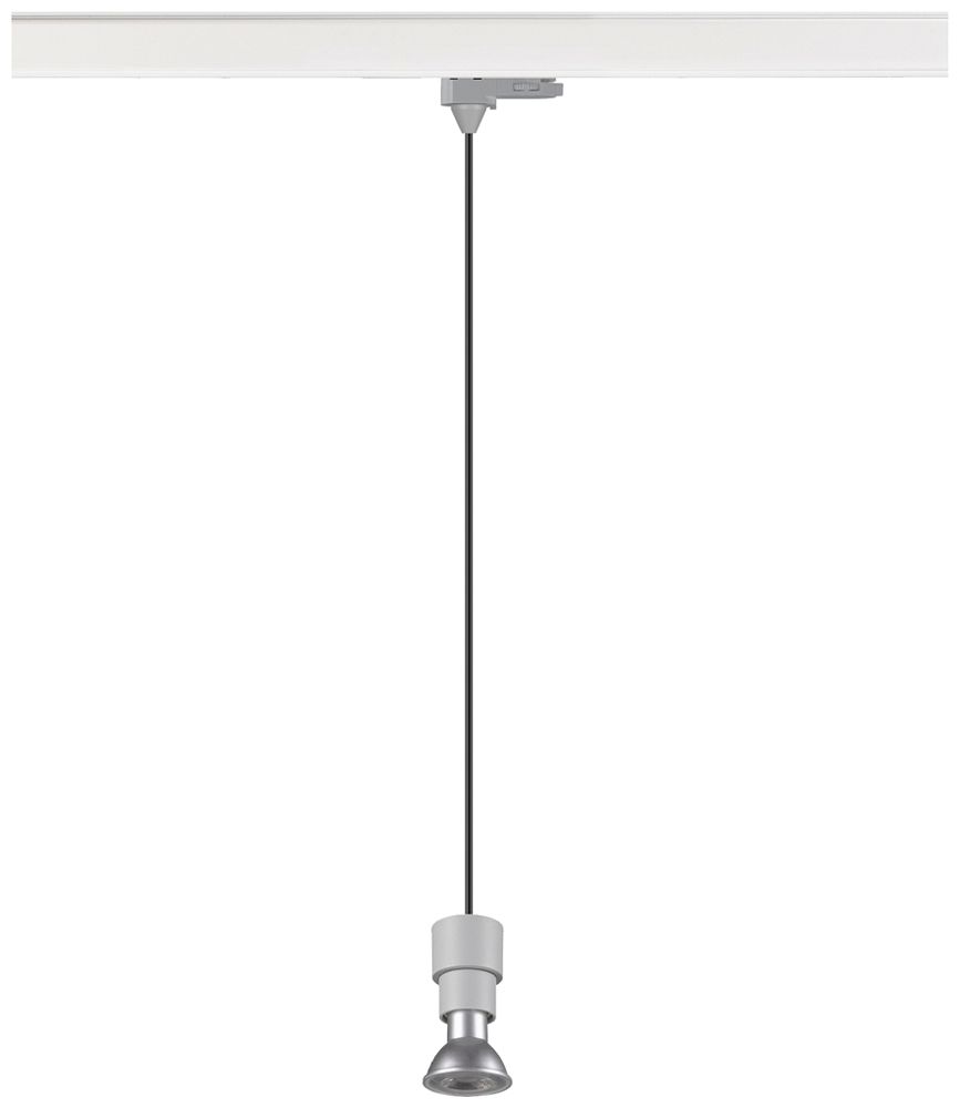 Luminaire suspendu SLV PURI 2.0 Basic AD3PH GU10 1×6W VAR Ø41mm gris