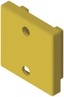 Schutzkappe gelb für U-Profil 50x50mm Lanz, Höhe 30mm